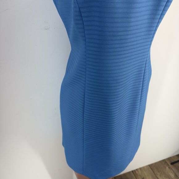 NWT WOMEN'S SZ 8 ALEX MARIE SLEEVELESS BLUE DRESS MULHOLLARD * $129 - Picture 8 of 17